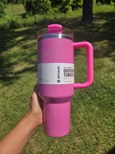 Stanley X Starbucks Limited Edition Glossy Winter Pink Quencher 40oz Tumble picture