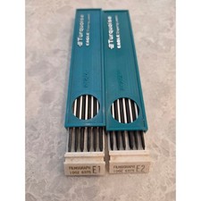 Vintage Berol Eagle Turquoise Filmograph Drawing Leads 6375 E1 E2 Lot of 2 picture