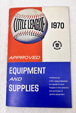 1970 Little League Approved Equipment and Supplies Color Catalog 35 pages picture