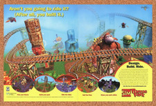 1999 Sim Theme Park PC Original Advertisement / Retro Promo v1 picture