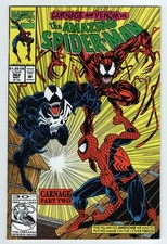 Amazing Spider-Man #362 NM- Raw High Grade Carnage Part Two Venom picture