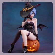 Re Zero Rem Halloween Magic Night Enchantress 18cm Anime Figure Statue picture