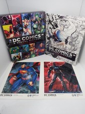 DC Comics: A Visual History Updated Edition w/Slipcase + Jim Lee 2 Art Prints picture