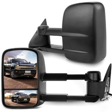 SCITOO Towing Mirrors Compatible For Chevy GMC 1988-1998 Pickup Pair Set picture