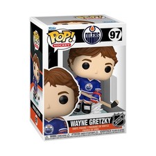 Funko Pop NHL Wayne Gretzky Edmonton Oilers Ice Hockey Legends Rookie #97 picture