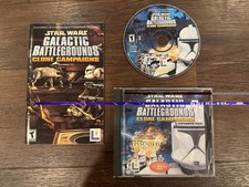 Star Wars Galactic Battlegrounds: Clone Campaigns (PC, 2002) – Compl W/Manual picture