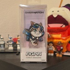 FiGPiN Overwatch Series Jetpack Cat: Fika Collectible Pin | MPN 1928 picture