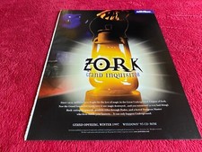 PAD59 GAME ADVERT 12X9 ZORK GRAND INQUISITOR PC CD ROM picture