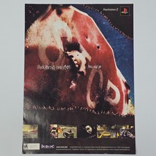 Twisted Metal Black PlayStation 2 PS2 Authentic Magazine Ad picture