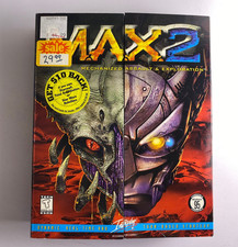 MAX 2 Mechanized Assault PC Video Game Vintage 1998 Complete in Box Interplay picture