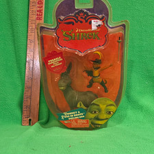 MGA Entertainment Shrek Donkey & Puss in Boots Posable Figures 2-Pack picture