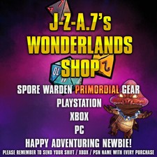 PS/XBOX/PC Tiny Tina's Wonderlands SPORE WARDEN ASCENDED LVL 40 ENCHANTED GEAR picture