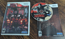 The House of the Dead 2 & 3 Return CIB and Overkill for Wii TESTED WORKING picture