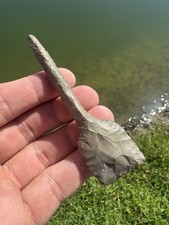 Rare Native American Long Drill Arrowhead Point picture