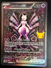 Mewtwo ex 151/128 Me: 30th Celebration SIR picture