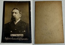 1901 Ogden's Guinea Gold Cigarettes, Sir F. Carrington, VG-EX picture