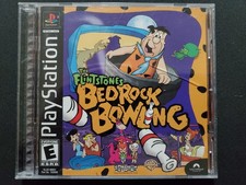 The Flintstones: Bedrock Bowling (PlayStation PS1 2000) Complete CIB Manual Case picture