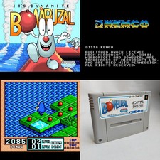 Bombuzal Chemco pre-owned Nintendo Super Famicom SFC SNES Tested picture