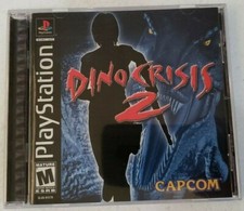 Dino Crisis 2 (SONY PlayStation 1 2000) PS1 Jurassic Park COMPLETE PRISTINE MINT picture