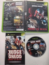 WORKING Judge Dredd: Dredd vs Death for Original Xbox, with Manual, Fake Cover? picture