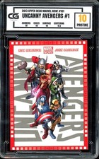 2013 UD Marvel Now #101 ~ Uncanny Avengers #1 Wolverine Captain CG 10 PRISTINE picture
