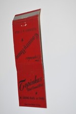 Topinka's West Grand Blvd. 20 Front Strike Matchbook Cover picture