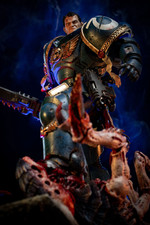 Weta Workshop Warhammer 40K Lt. Titus Battleline 1:6 Polystone Statue NEW picture