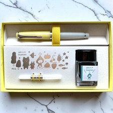 Sailor Mizutama NE6 Recle Fountain Pen Autumn Breeze Green MF Nib Unused picture