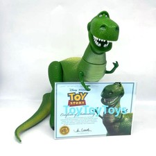 Thinkway Pixar Toy Story Rex Figure, 29x42cm, No Talking, Authentic, Bonus picture