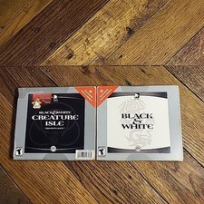 EA Black & White and Creature Isle Expansion PC (2003) Twin Pack - Rare picture