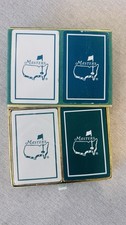 CollectiblesMasters Tournament Golf Playing Cards 2-Deck Set in Green Box 1991 picture