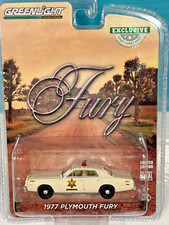Plymouth Fury 1977 Dukes of Hazzard County Sheriff Greenlight Factory Sealed picture