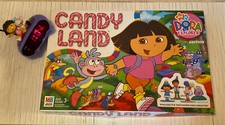 Dora the Explorer Bundle Dora Alarm Clock and Dora Candyland picture