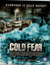 Ubisoft Cold Fear Video Game Ad Vintage Print Promo Poster 2005 PS2 Xbox PC picture