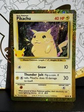 Pokémon TCG Pikachu 58/102 30th Anniversary picture