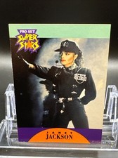 Janet Jackson 1990 Pro Set Super Stars #1 Promo picture