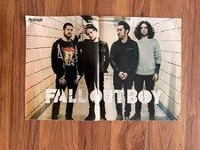 Jessie J Fall Out Boy Double Sided Poster Rare Blue Jean Rocker Magazine 30x40 picture