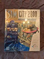 SIM City 2000 Special Edition PC Big Box w/ Urban Renewal Kit-NOS-PLEASE READ picture