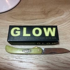 Rr1427 Rough Rider Linestock W Moon Glow ( Glow  In The Dark) Handles Pocket Kni picture