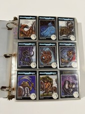 AD&D 2nd Edition 1992 Trading Cards Plastic Binder TSR Factory Set 750 Cards picture