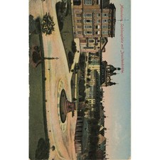 VTG Mannheim Germany Postcard Schlossplatz mit Jesuitenkirche Gerhard Blumlein picture