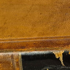 Antique 1871 Leather HISTORY OF MASONRY Mitchell J.W. Masonic Lodge Provenance picture