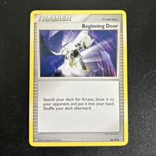 Pokemon TCG Beginning Door Arceus 82/99 Regular LP POKE4 picture