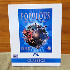 Electronic Arts Populous: The Beginning PC EA Classics Vtg CIB picture
