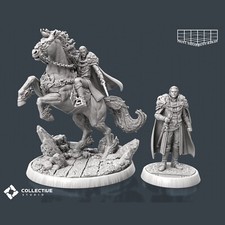Vampire Lord Miniature Set for Horror Campaign like Curse of Strahd for D&D 5e picture
