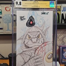 D'Orc issue 5 Virgin Variant By Robert Robinson Double Signed W/remark 9.8 picture
