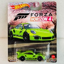 HOT WHEELS Premium Forza Horizon 4 Porsche 911 GT3 RS Green Sealed picture