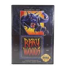 Risky Woods (Genesis)CIB W/Reg Card, Poster - Authentic Great Condition picture