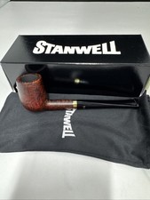 Stanwell De Luxe Straight Small Billiard 107 Smooth Briar Tobacco Pipe - New picture