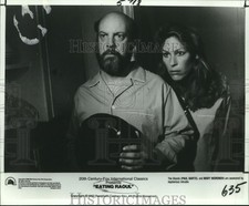 1982 Press Photo Actors Paul Bartel, Mary Woronov in 